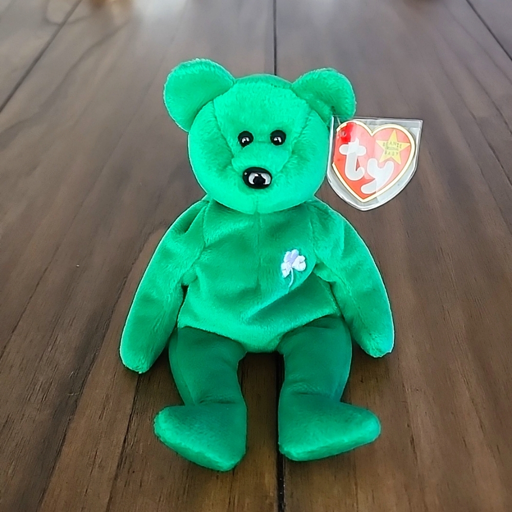LE Erin the bear Beanie Baby